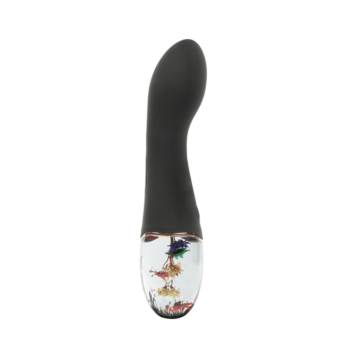 Amber Garden Classic Vibrator | Black 18.2 cm