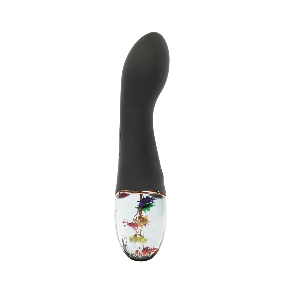 Amber Garden Classic Vibrator | Black 18.2 cm