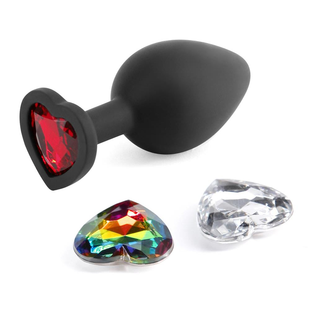 Xchange Heart buttplug (medium)