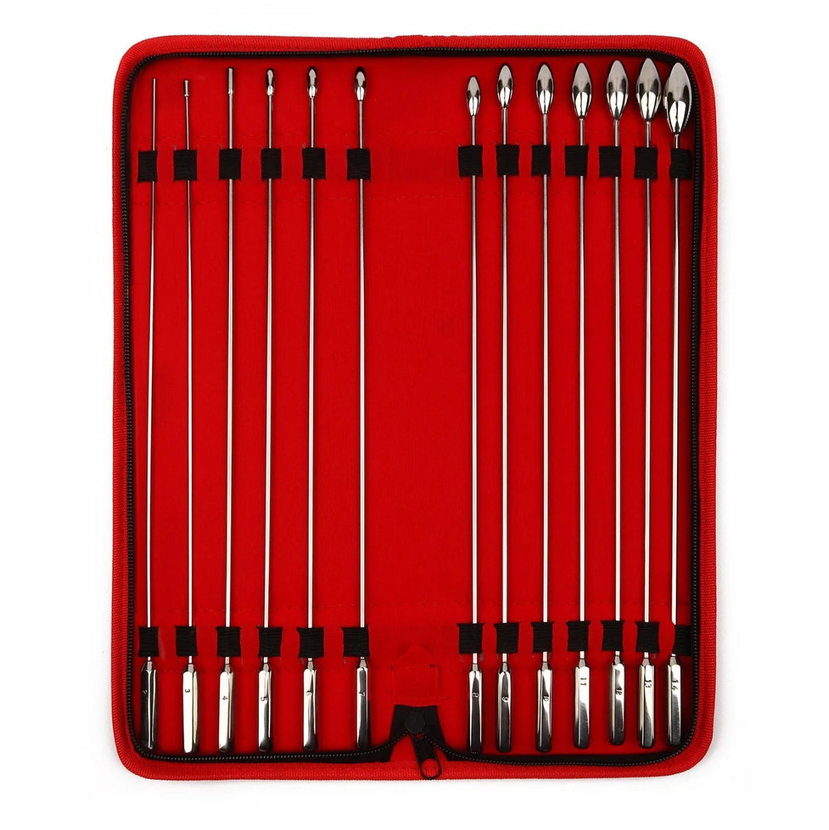 Rosebud Urethral Sounding set - 13 stuks