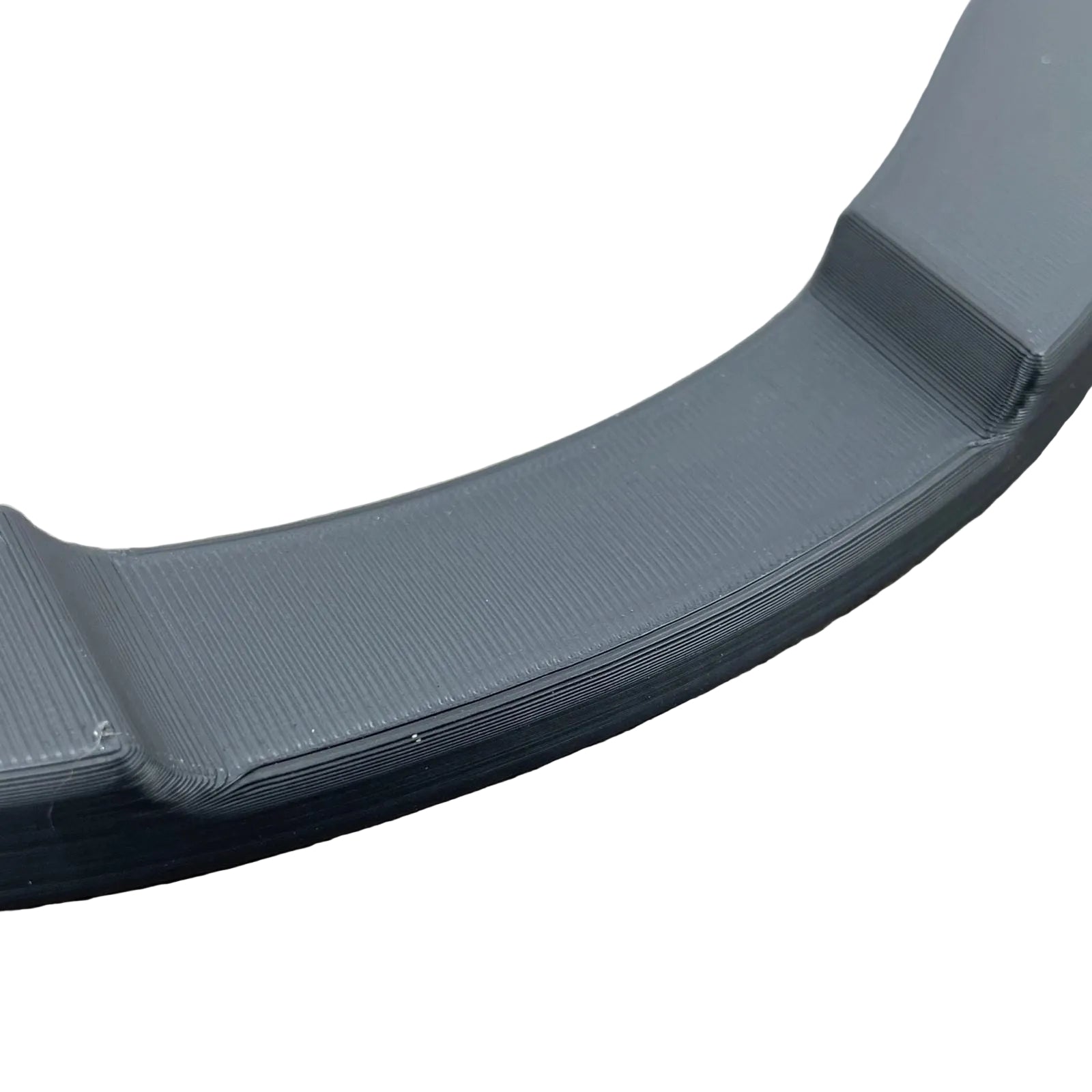 Detailfoto van een BDSM humbler in het zwart