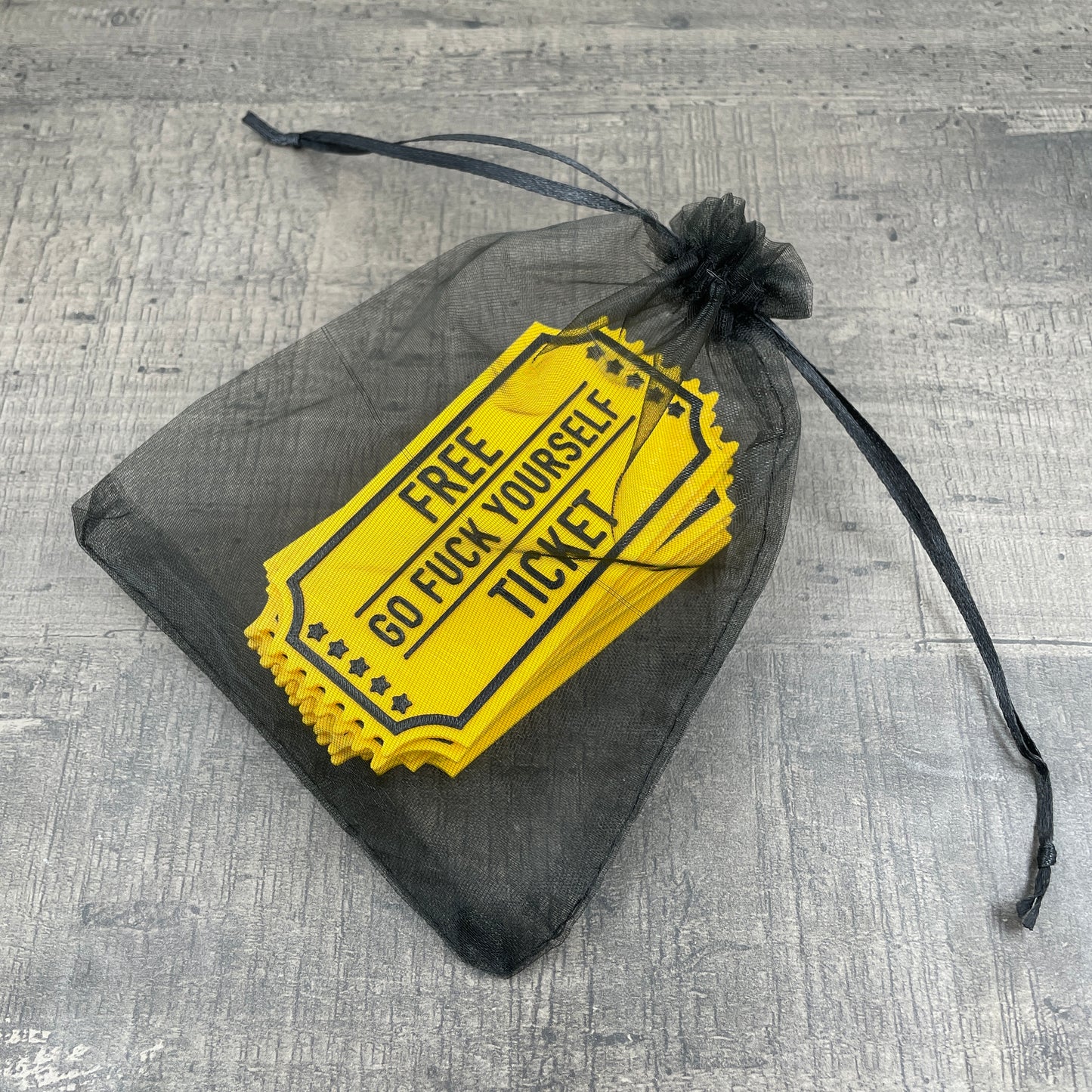 Go Fuck Yourself Ticket