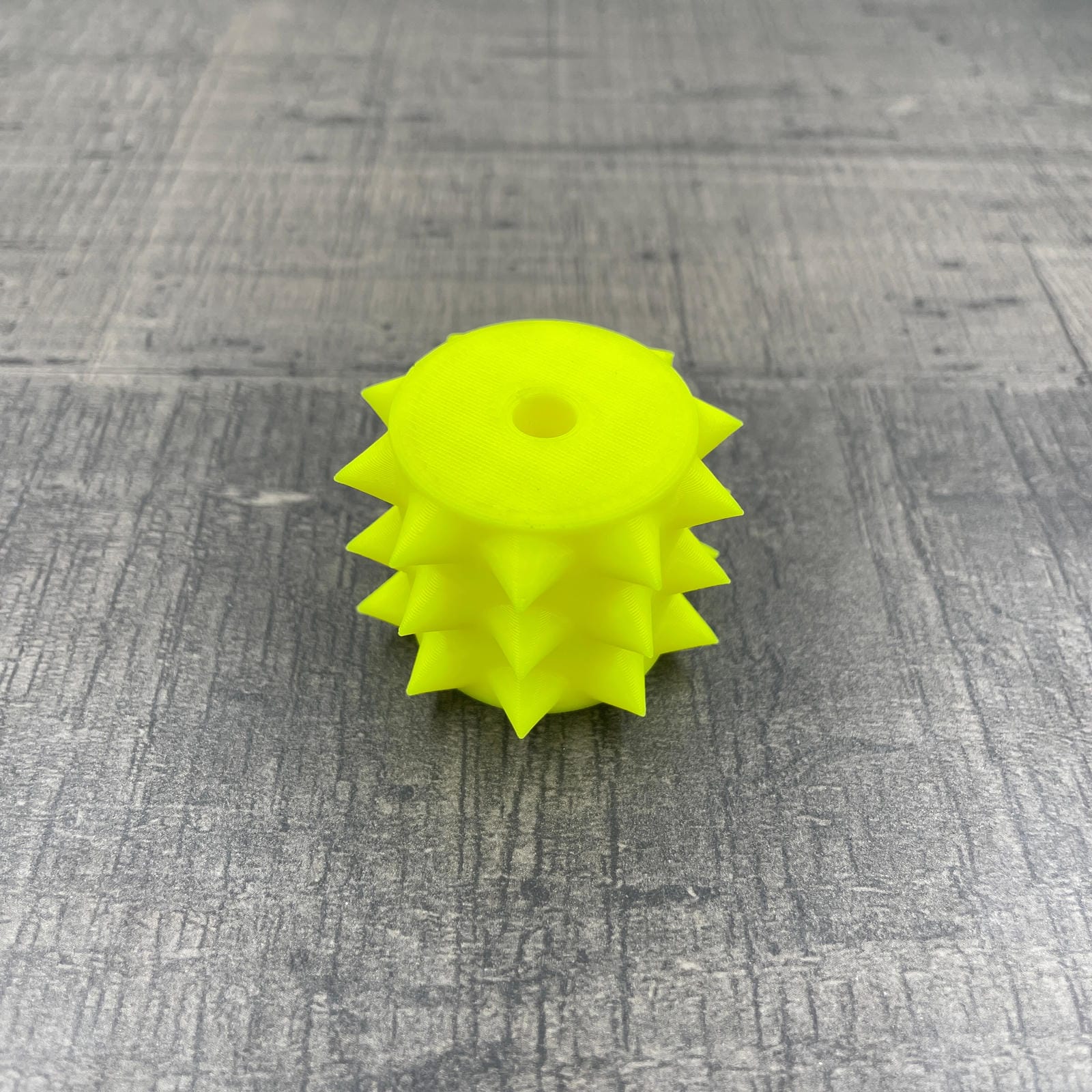 Een los rollertje voor een BDSM pinwheel in het geel