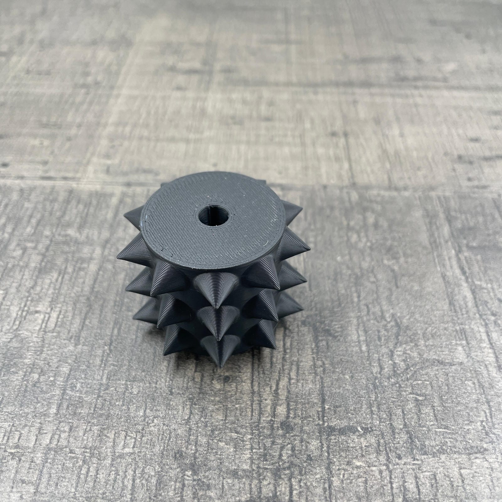 Een los rollertje voor een BDSM pinwheel in het zwart