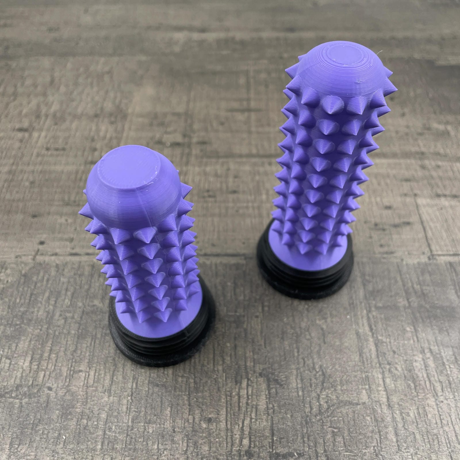 Een paarse stimming-tool voor autisme en overprikkeling