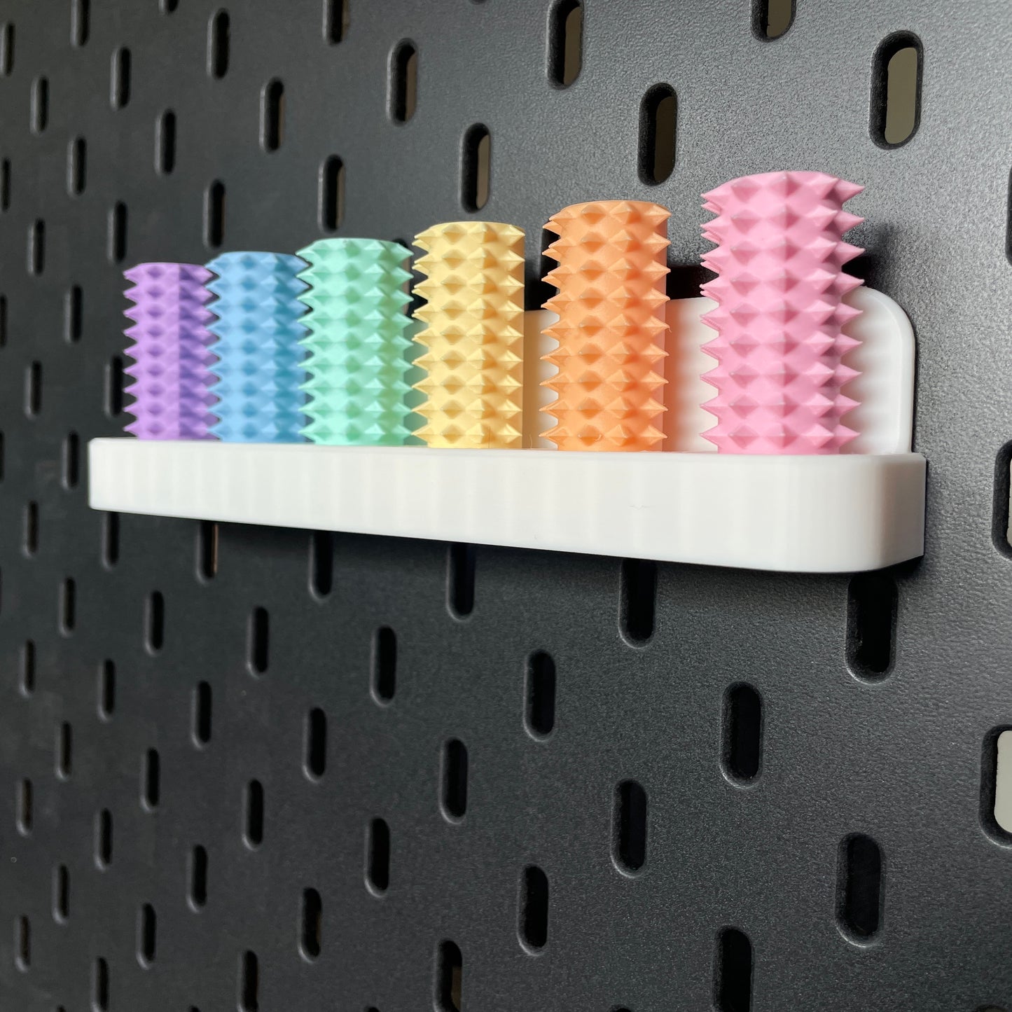 Rope spike tray for Ikea Skadis
