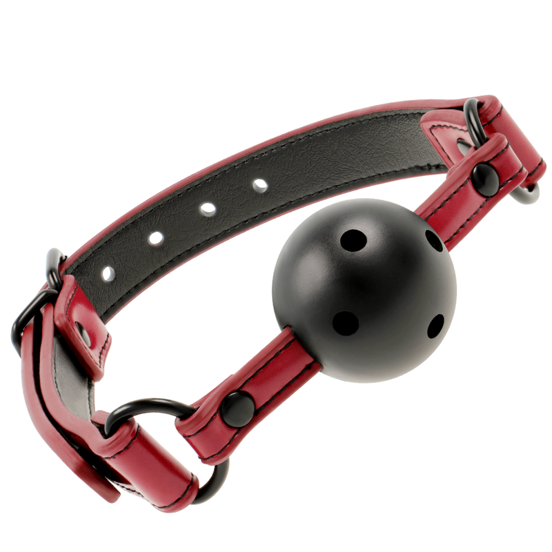 Vegan leather ball-gag
